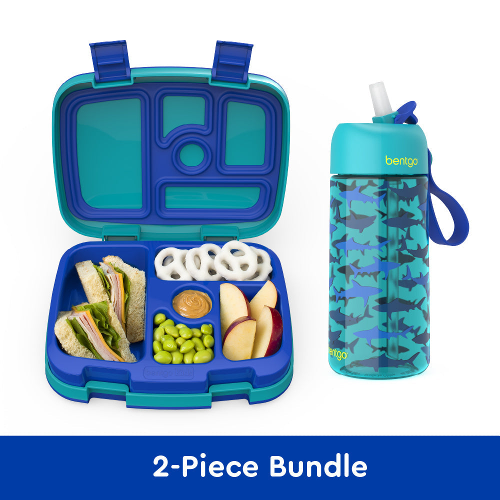 bentgo-kids-prints-lunch-box-and-water-bottle-x1 bentgo-lunch-box-bottle-bundle-shark-1.jpg
