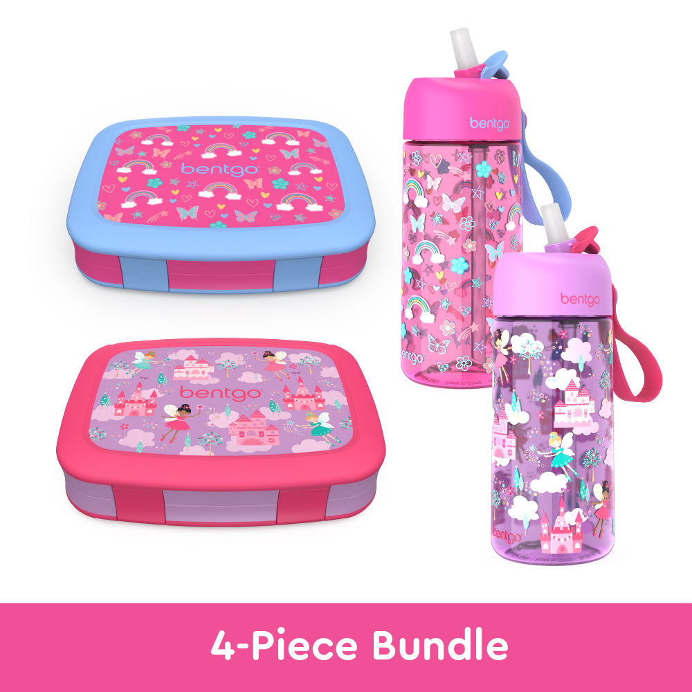 bentgo-kids-prints-lunch-boxes-and-water-bottles-e0 bentgo-lunch-box-bottle-bundle-rainbow-fairy-1.jpg